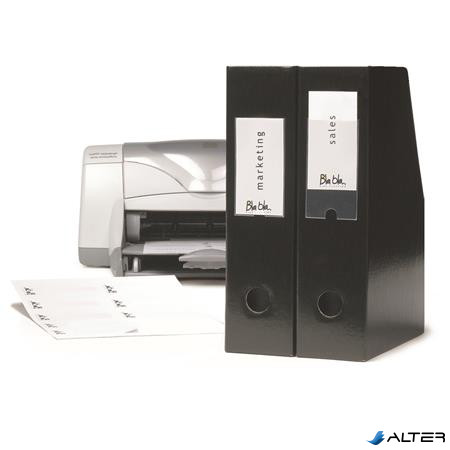 Címketartó zseb, 75x150 mm, öntapadó, DJOIS