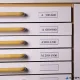 Címketartó zseb, 30x150 mm, öntapadó, fiókhoz, DJOIS