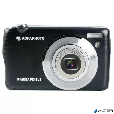 Fényképezőgép, kompakt, digitális, AGFAPHOTO "DC8200", fekete