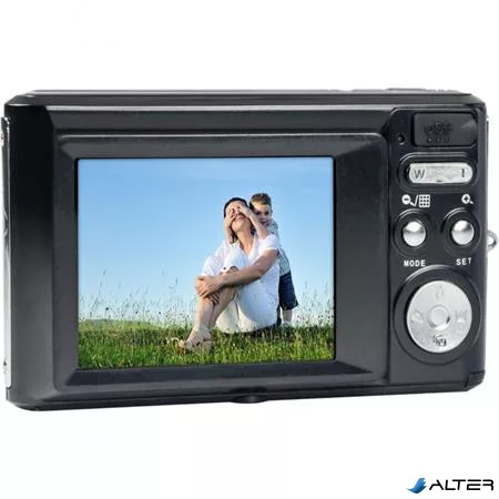 Fényképezőgép, kompakt, digitális, AGFAPHOTO "DC8200", fekete