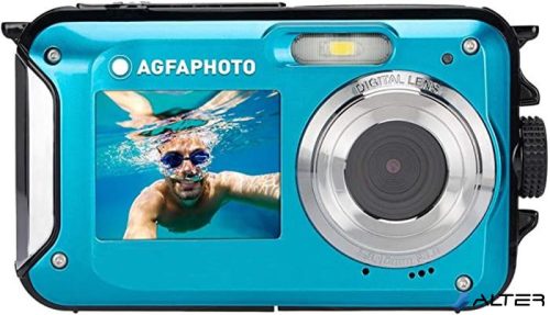 Fényképezőgép, kompakt, digitális, vízálló, AGFAPHOTO "WP8000", kék
