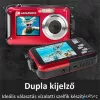 Fényképezőgép, kompakt, digitális, vízálló, AGFAPHOTO "WP8000", piros