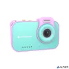 Fényképezőgép, digitális, vízálló, gyerekeknek, AGFAPHOTO Realikids 2 "ARKCW2PK", kék-rózsaszín