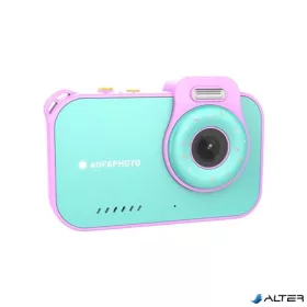   Fényképezőgép, digitális, vízálló, gyerekeknek, AGFAPHOTO Realikids 2 "ARKCW2PK", kék-rózsaszín
