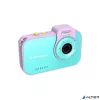 Fényképezőgép, digitális, vízálló, gyerekeknek, AGFAPHOTO Realikids 2 "ARKCW2PK", kék-rózsaszín