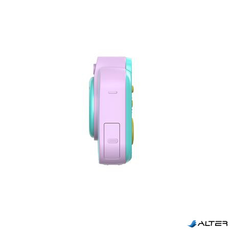 Fényképezőgép, digitális, vízálló, gyerekeknek, AGFAPHOTO Realikids 2 "ARKCW2PK", kék-rózsaszín