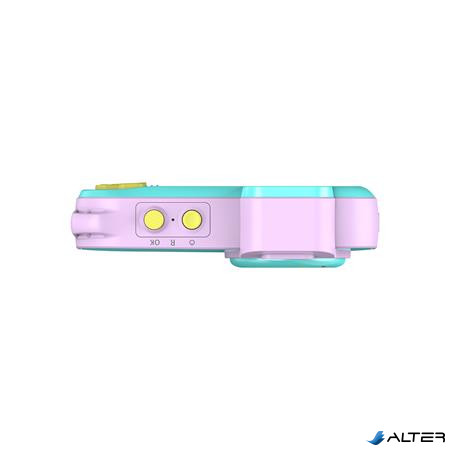 Fényképezőgép, digitális, vízálló, gyerekeknek, AGFAPHOTO Realikids 2 "ARKCW2PK", kék-rózsaszín