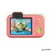 Fényképezőgép, digitális, vízálló, gyerekeknek, AGFAPHOTO Realikids 2 "ARKCW2PK", piros-zöld