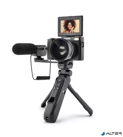 Vlogger digitális fényképezőgép szett, AGFAPHOTO Realishot "VLG4KDIG"