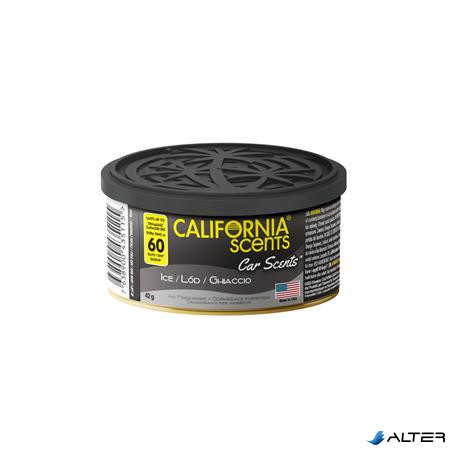Autóillatosító konzerv, 42 g, CALIFORNIA SCENTS "Ice"