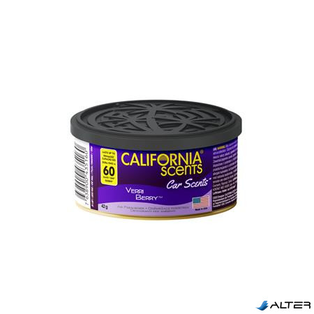 Autóillatosító konzerv, 42 g, CALIFORNIA SCENTS "Verri Berry"