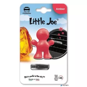   Autóillatosító, szellőzőrácsra, LITTLE JOE 'Amber', piros