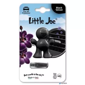   Autóillatosító, szellőzőrácsra, LITTLE JOE 'Black Velvet', fekete