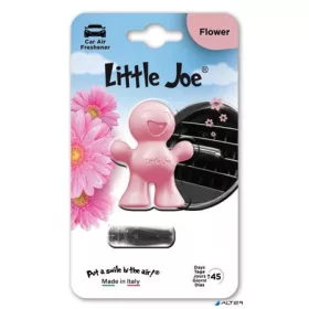  Autóillatosító, szellőzőrácsra, LITTLE JOE "Flower", rózsaszín