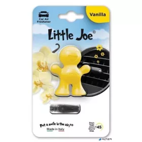   Autóillatosító, szellőzőrácsra, LITTLE JOE 'Vanilla', sárga