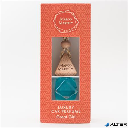 Autóparfüm, női illat, 7 ml, MARCO MARTELY "Great Girl"