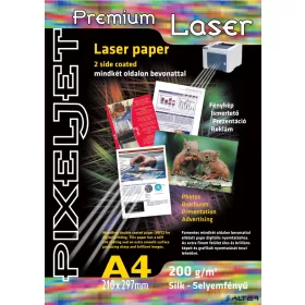  Pixeljet Lézer fotópapír 200g, A3, 420x297 mm, szatin, 250 lap