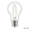 LED izzó, filament, E27, gömb, A60, 4,5W, 470lm, 2700K, AVIDE