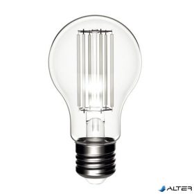   LED izzó, filament, E27, gömb, A60, 10,5W, 1521lm, 2700K, AVIDE