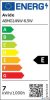 LED izzó, E14, kisgömb, G45, 6,5W, 806lm, 4000K, AVIDE