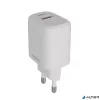 Hálózati töltő, USB-A + USB-C, 12W, AVAX "CH312W Speedy", fehér