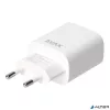 Hálózati töltő, USB-A + USB-C, 20W, AVAX "CH320 Speedy", fehér