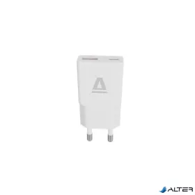   Hálózati töltő, GaN, USB-A + USB-C, AVAX "CH641W Nano Slim", fehér