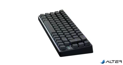 Billentyűzet, tri-mode kapcsolat, HUN, gaming, AVAX "GM01 PRO", fekete