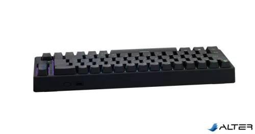 Billentyűzet, tri-mode kapcsolat, HUN, gaming, AVAX "GM01 PRO", fekete