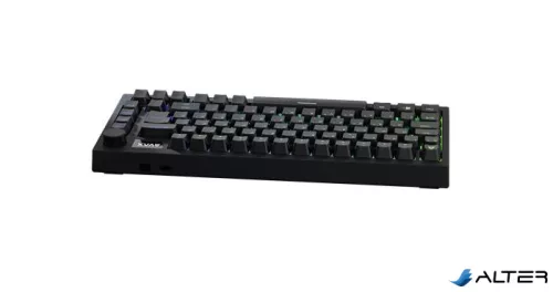 Billentyűzet, vezetékes, HUN, gaming, AVAX "GM02", fekete