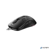 Egér, vezetékes, gaming, RGB, AVAX "LW01", fekete