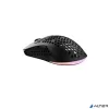 Egér, vezetékes, gaming, RGB, AVAX "LW01", fekete