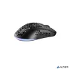 Egér, vezetékes, gaming, RGB, AVAX "LW01", fekete