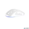 Egér, vezetékes, gaming, RGB, AVAX "LW01", fehér