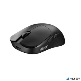   Egér, tri-mode kapcsolat, gaming, AVAX "LW02 PRO", fekete