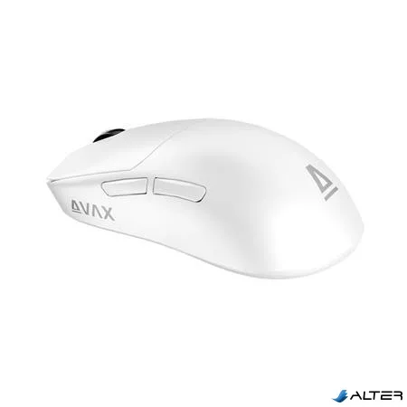 Egér, tri-mode kapcsolat, gaming, AVAX "LW02 PRO", fehér
