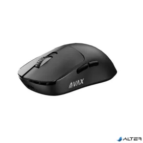   Egér, tri-mode kapcsolat, gaming, AVAX 'LW03 PRO', fekete