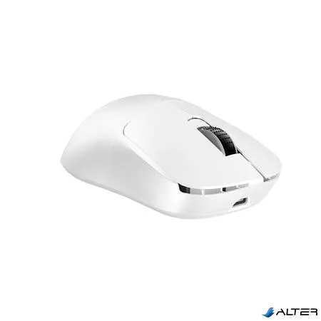 Egér, tri-mode kapcsolat, gaming, AVAX "LW03 PRO", fehér