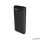 Power bank, 20.000mAh, 20W, AVAX "PB220", fekete