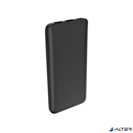 Power bank, 20.000mAh, 20W, AVAX "PB220", fekete