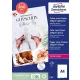 Fotópapír, lézer, A4, 200 g, fényes, kétoldalas, AVERY ZWECKFORM
