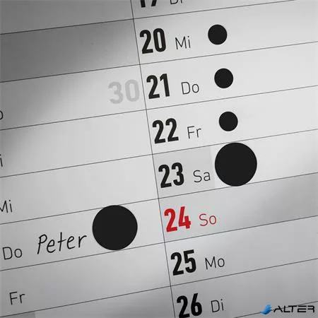 Etikett, 18 mm, kör, AVERY ZWECKFORM, fekete, 96 etikett/csomag