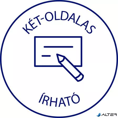 Etikett, 38x29 mm, kézzel írható, lekerekített sarkú, AVERY ZWECKFORM, 40 etikett/csomag