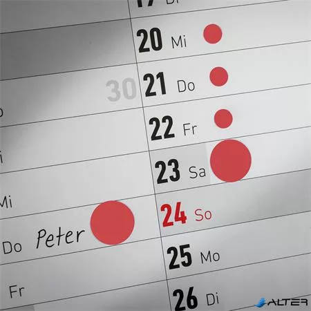 Etikett, 12 mm, kör, AVERY ZWECKFORM, 5 különböző szín, 270 etikett/csomag