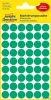 Etikett, 12 mm, kör, AVERY ZWECKFORM, zöld, 270 etikett/csomag