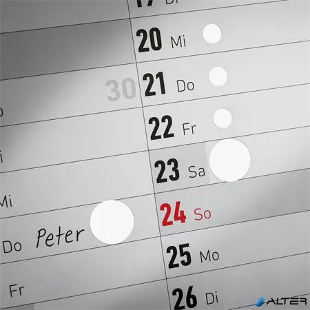 Etikett, 18 mm, kör, AVERY ZWECKFORM, fehér, 96 etikett/csomag