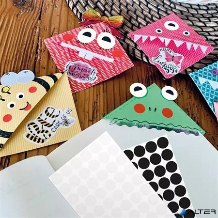 Etikett, 18 mm, kör, AVERY ZWECKFORM, fehér, 96 etikett/csomag