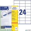 Etikett, univerzális, 70x35 mm, AVERY ZWECKFORM, 2400 etikett/csomag