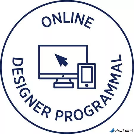 Etikett, 70x37 mm, színes, AVERY ZWECKFORM, piros, 2400 etikett/csomag