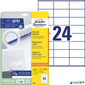   Etikett, univerzális, 70x36 mm, AVERY ZWECKFORM, 720 etikett/csomag